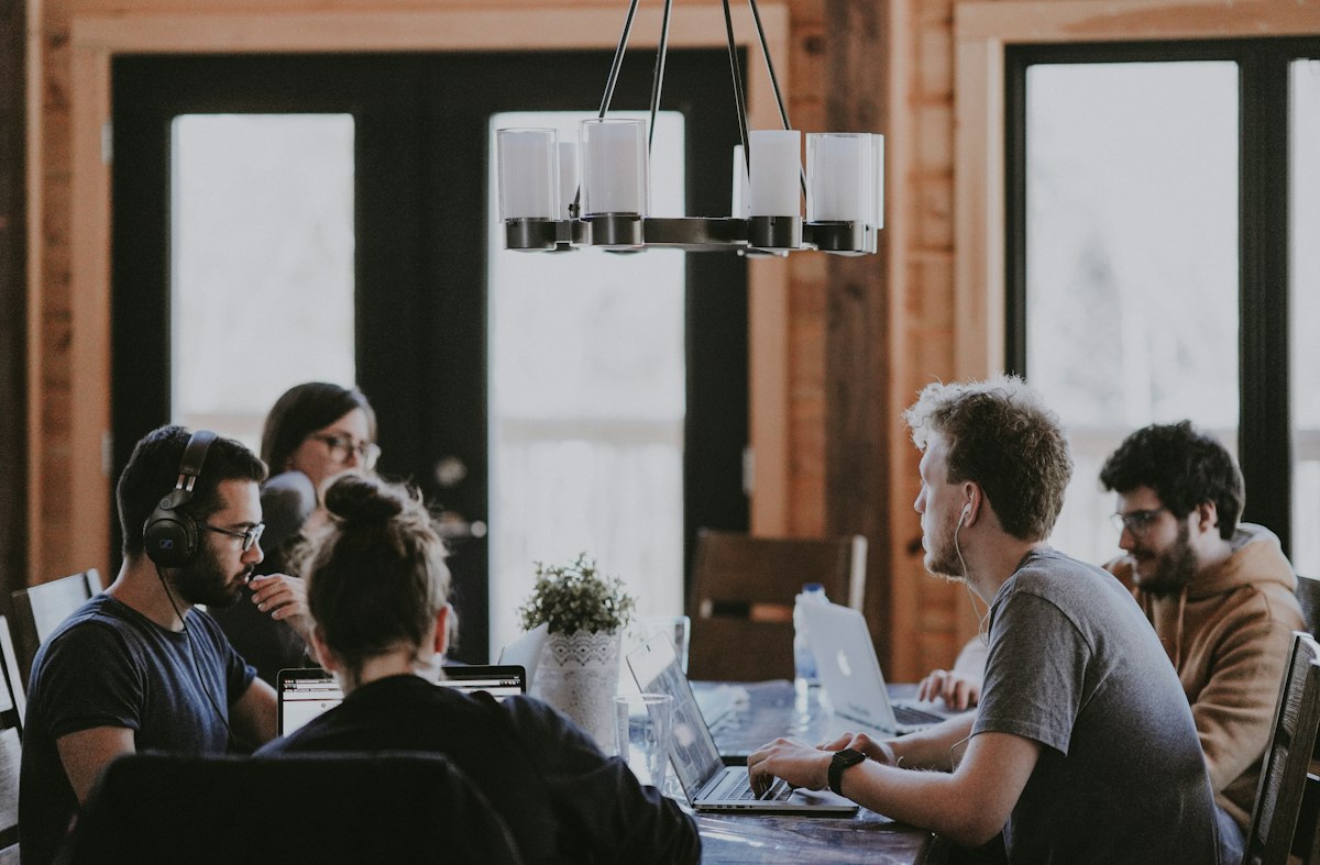 M2 System Solutions consultants collaborating on a workforce modernization plan